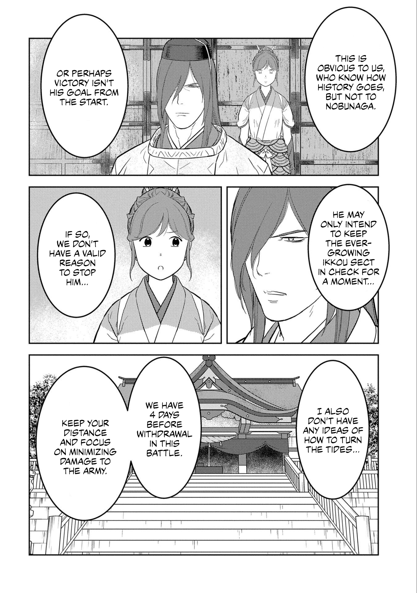 Sengoku Komachi Kurou Tan! Chapter 62 page 5 - Chapter 62: Show-of-Force