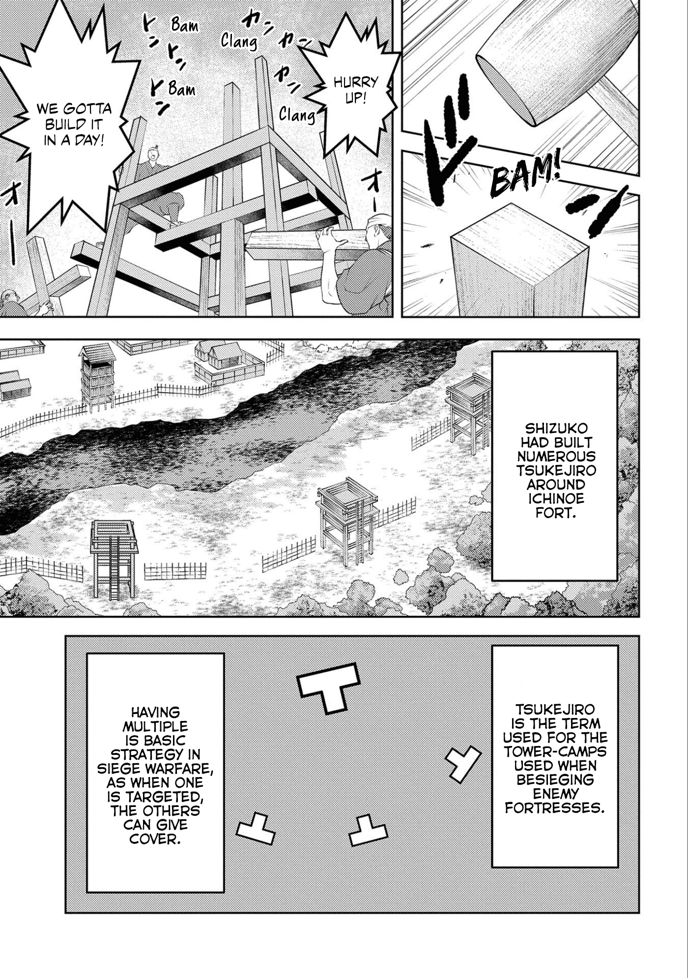 Sengoku Komachi Kurou Tan! Chapter 62 page 8 - Chapter 62: Show-of-Force