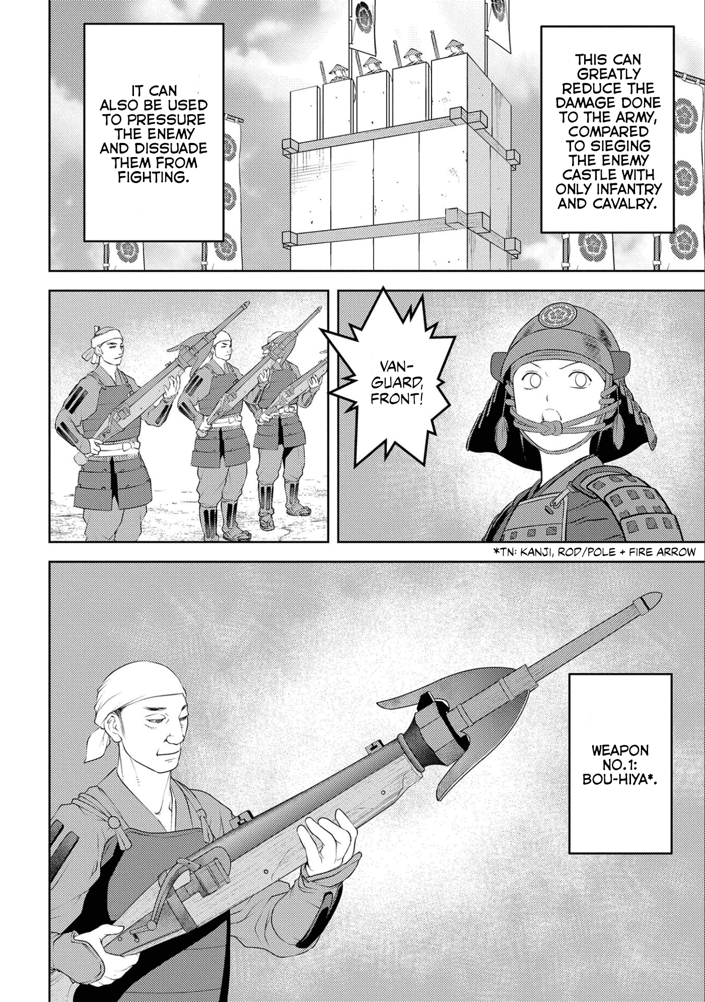Sengoku Komachi Kurou Tan! Chapter 62 page 9 - Chapter 62: Show-of-Force