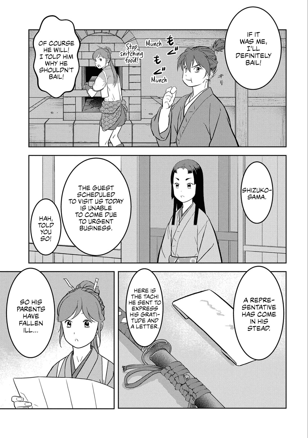 Sengoku Komachi Kurou Tan! Chapter 63 page 10 - Chapter 63: Boisterousness