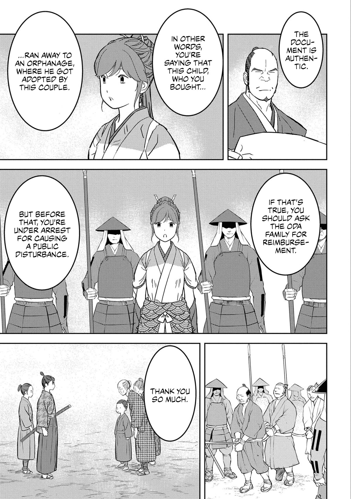 Sengoku Komachi Kurou Tan! Chapter 63 page 6 - Chapter 63: Boisterousness