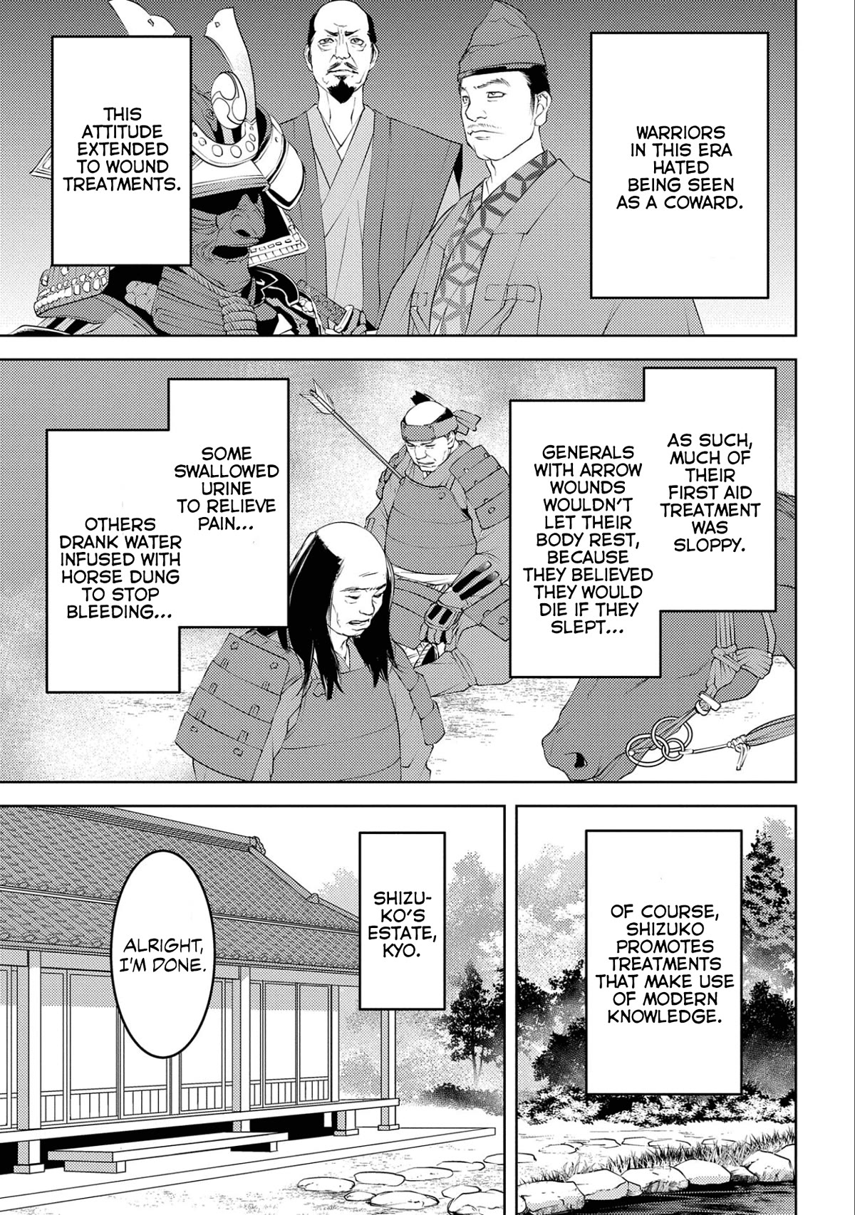 Sengoku Komachi Kurou Tan! Chapter 63 page 8 - Chapter 63: Boisterousness