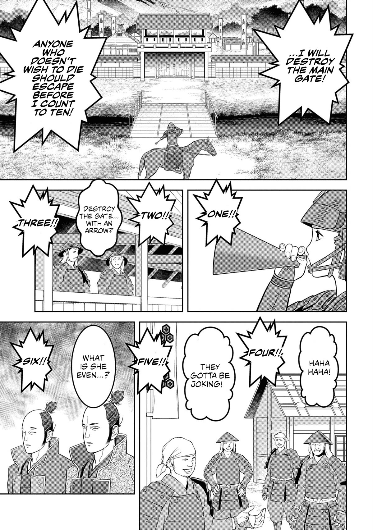 Sengoku Komachi Kurou Tan! Chapter 65 page 10 - Chapter 65: Fear