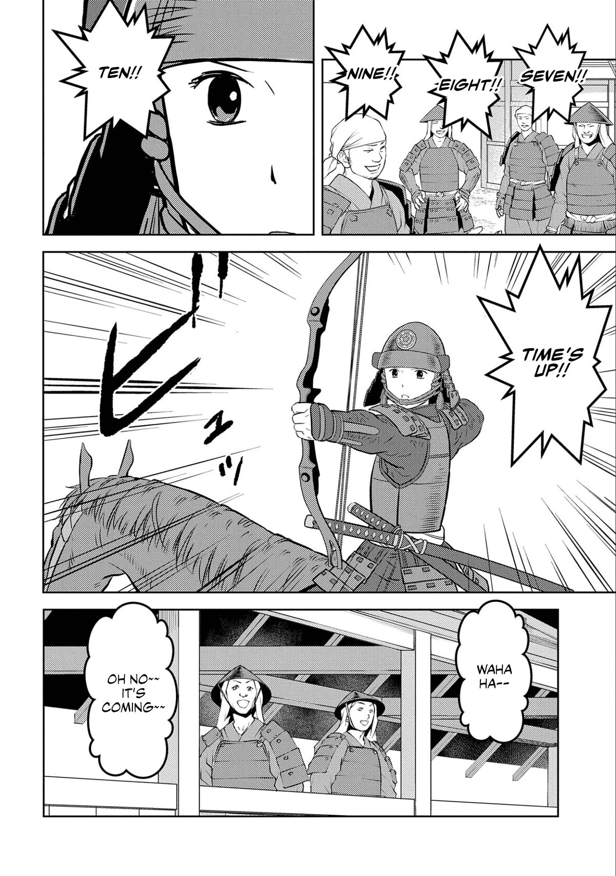 Sengoku Komachi Kurou Tan! Chapter 65 page 11 - Chapter 65: Fear