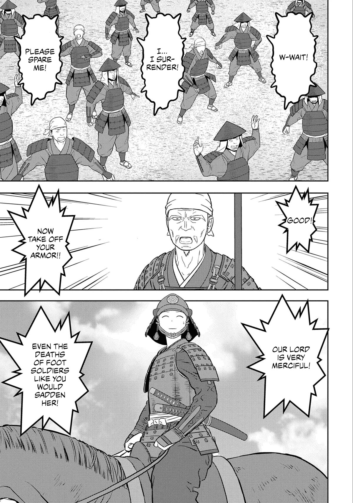 Sengoku Komachi Kurou Tan! Chapter 65 page 18 - Chapter 65: Fear