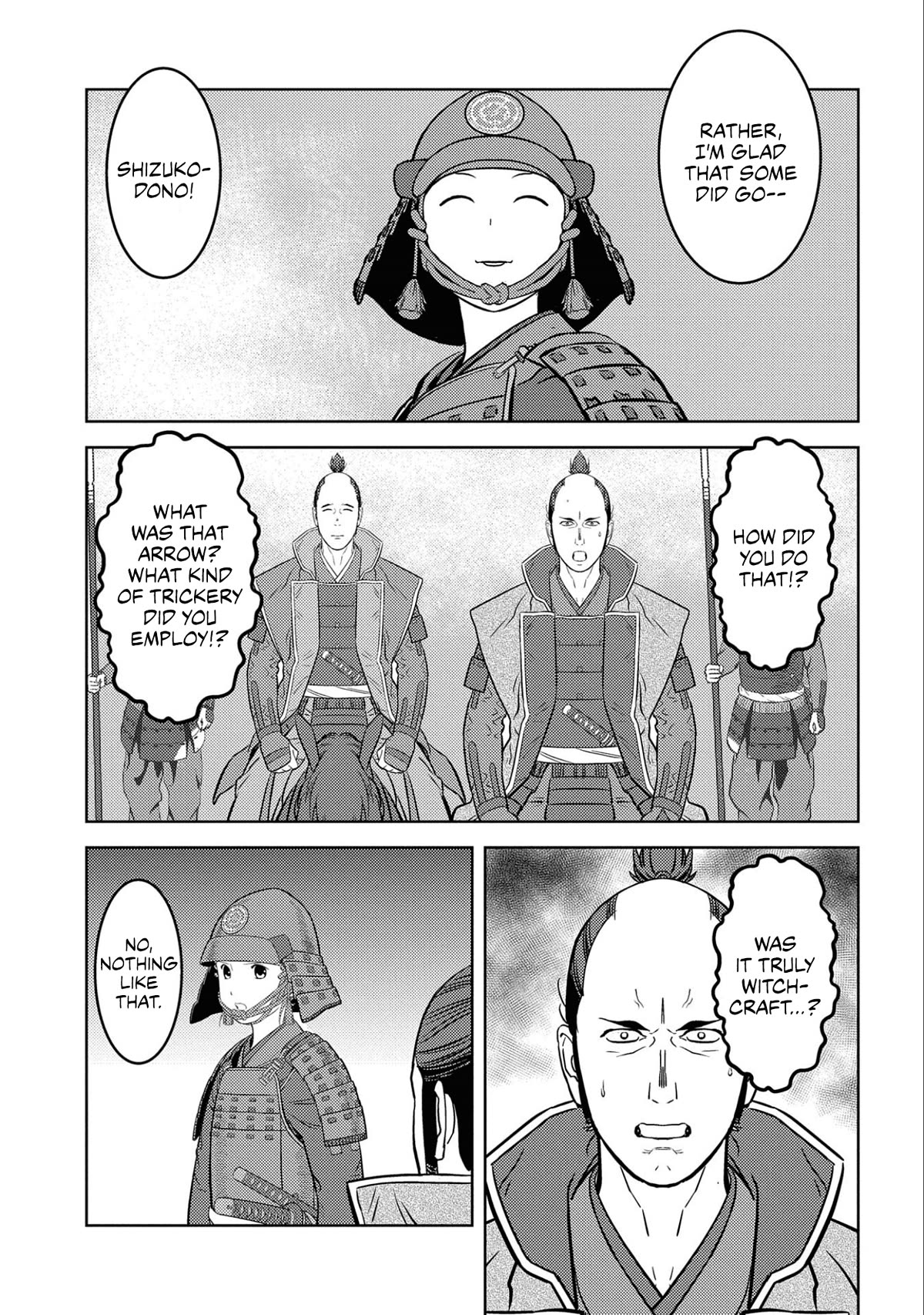 Sengoku Komachi Kurou Tan! Chapter 65 page 20 - Chapter 65: Fear