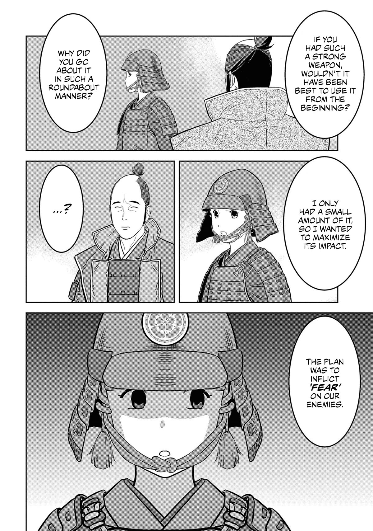 Sengoku Komachi Kurou Tan! Chapter 65 page 23 - Chapter 65: Fear