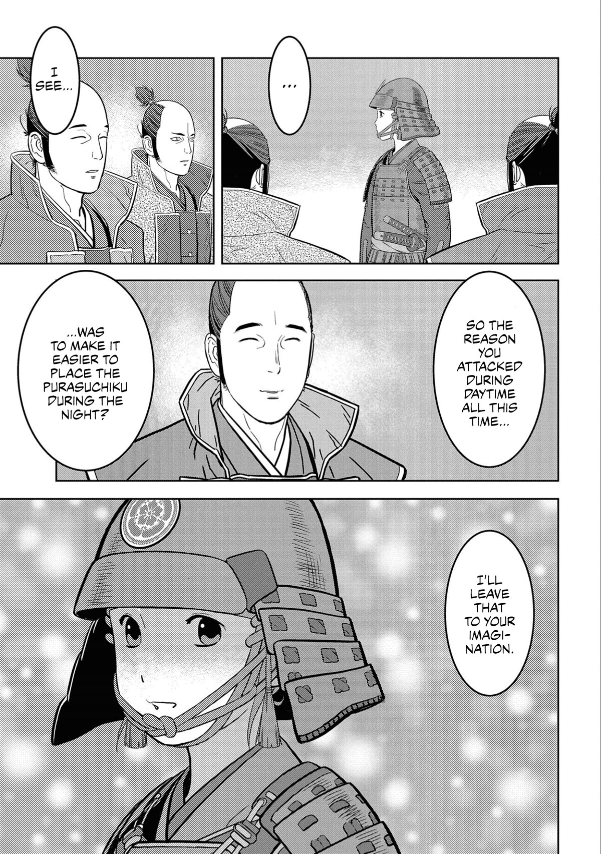Sengoku Komachi Kurou Tan! Chapter 65 page 30 - Chapter 65: Fear