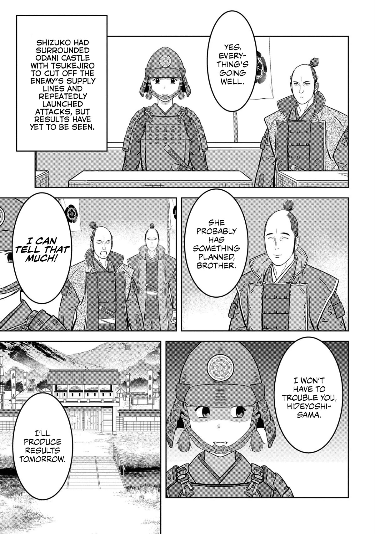 Sengoku Komachi Kurou Tan! Chapter 65 page 4 - Chapter 65: Fear