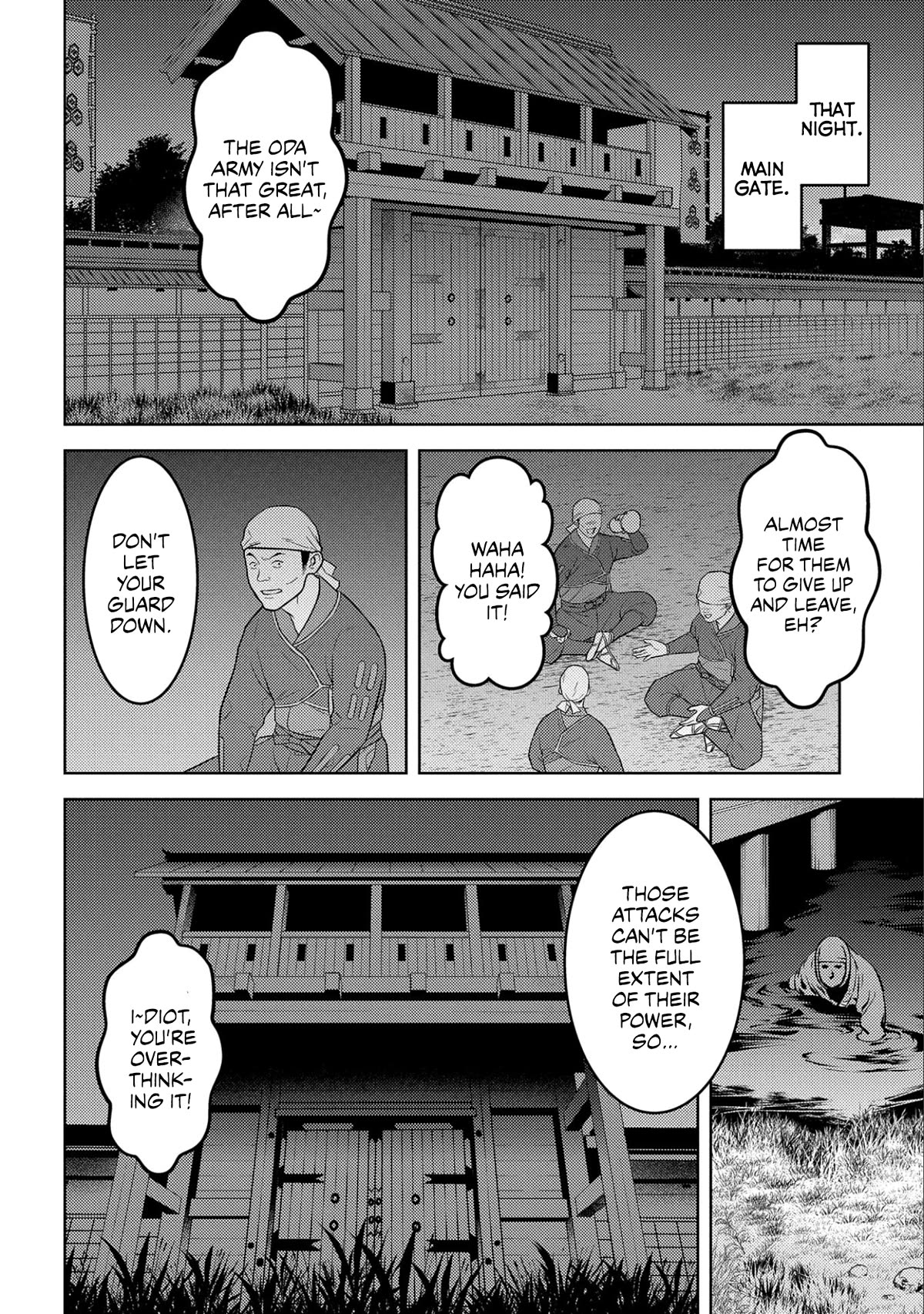 Sengoku Komachi Kurou Tan! Chapter 65 page 5 - Chapter 65: Fear