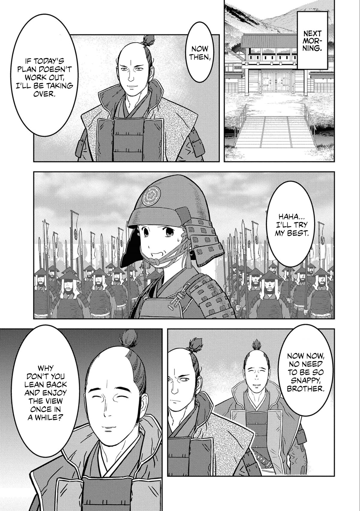 Sengoku Komachi Kurou Tan! Chapter 65 page 6 - Chapter 65: Fear