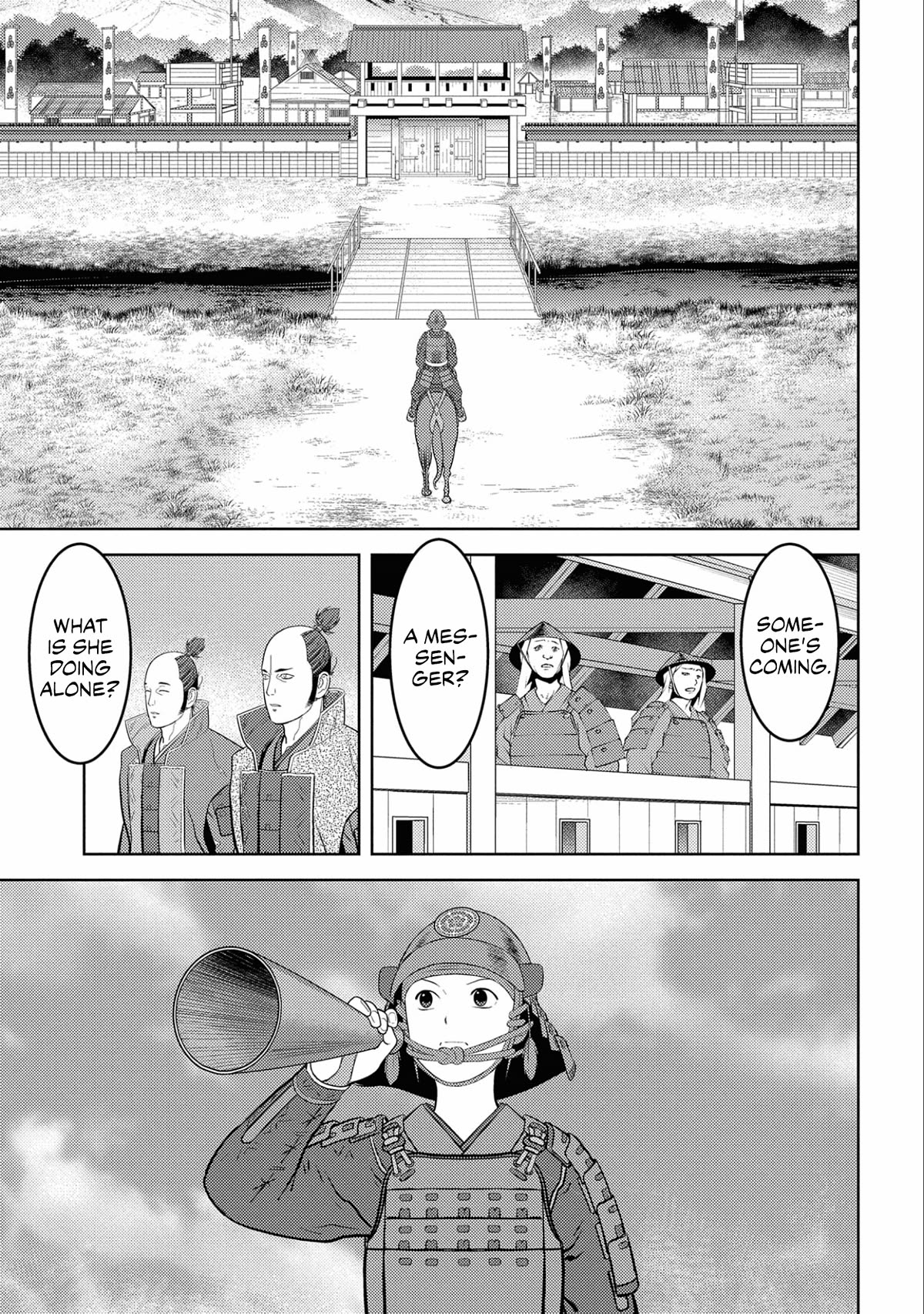 Sengoku Komachi Kurou Tan! Chapter 65 page 8 - Chapter 65: Fear
