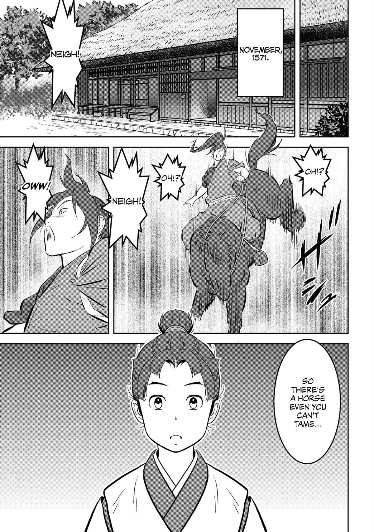 Sengoku Komachi Kurou Tan! Chapter 66 page 33 - Chapter 66: Reconnaissance