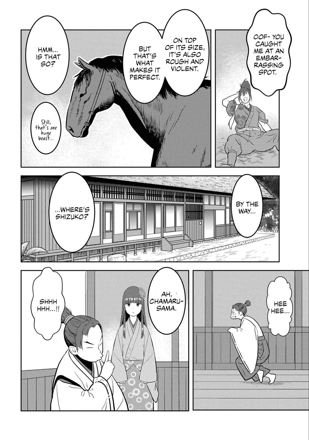 Sengoku Komachi Kurou Tan! Chapter 66 page 34 - Chapter 66: Reconnaissance
