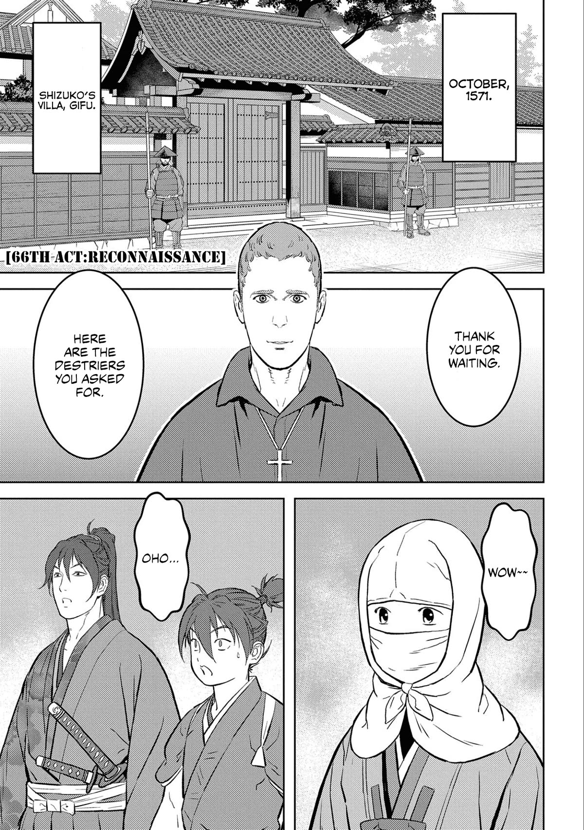Sengoku Komachi Kurou Tan! Chapter 66 page 7 - Chapter 66: Reconnaissance