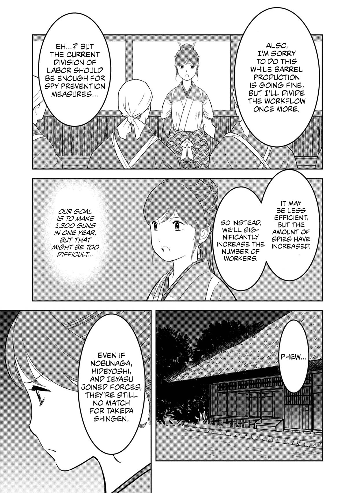 Sengoku Komachi Kurou Tan! Chapter 67 page 27 - Chapter 67: Innovation