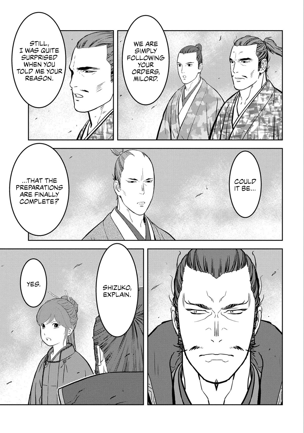 Sengoku Komachi Kurou Tan! Chapter 67 page 4 - Chapter 67: Innovation