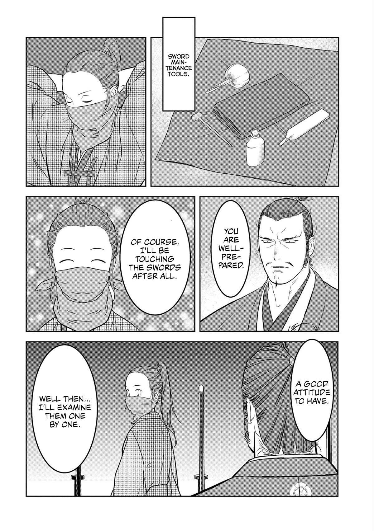 Sengoku Komachi Kurou Tan! Chapter 68 page 16 - Chapter 68: Swords