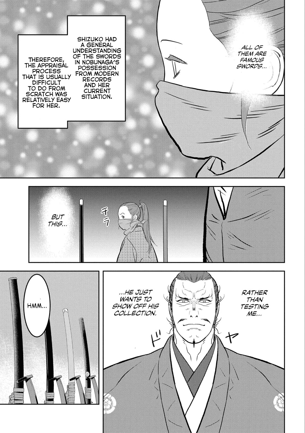 Sengoku Komachi Kurou Tan! Chapter 68 page 19 - Chapter 68: Swords