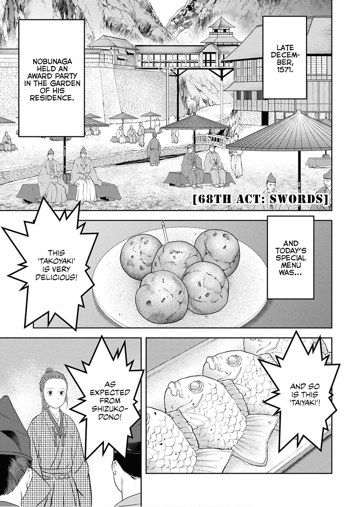 Sengoku Komachi Kurou Tan! Chapter 68 page 2 - Chapter 68: Swords