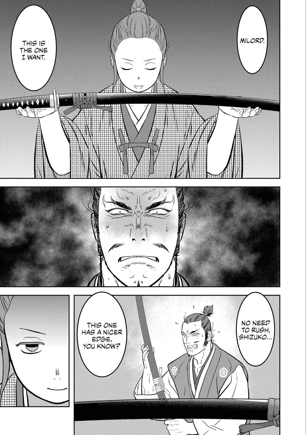 Sengoku Komachi Kurou Tan! Chapter 68 page 21 - Chapter 68: Swords