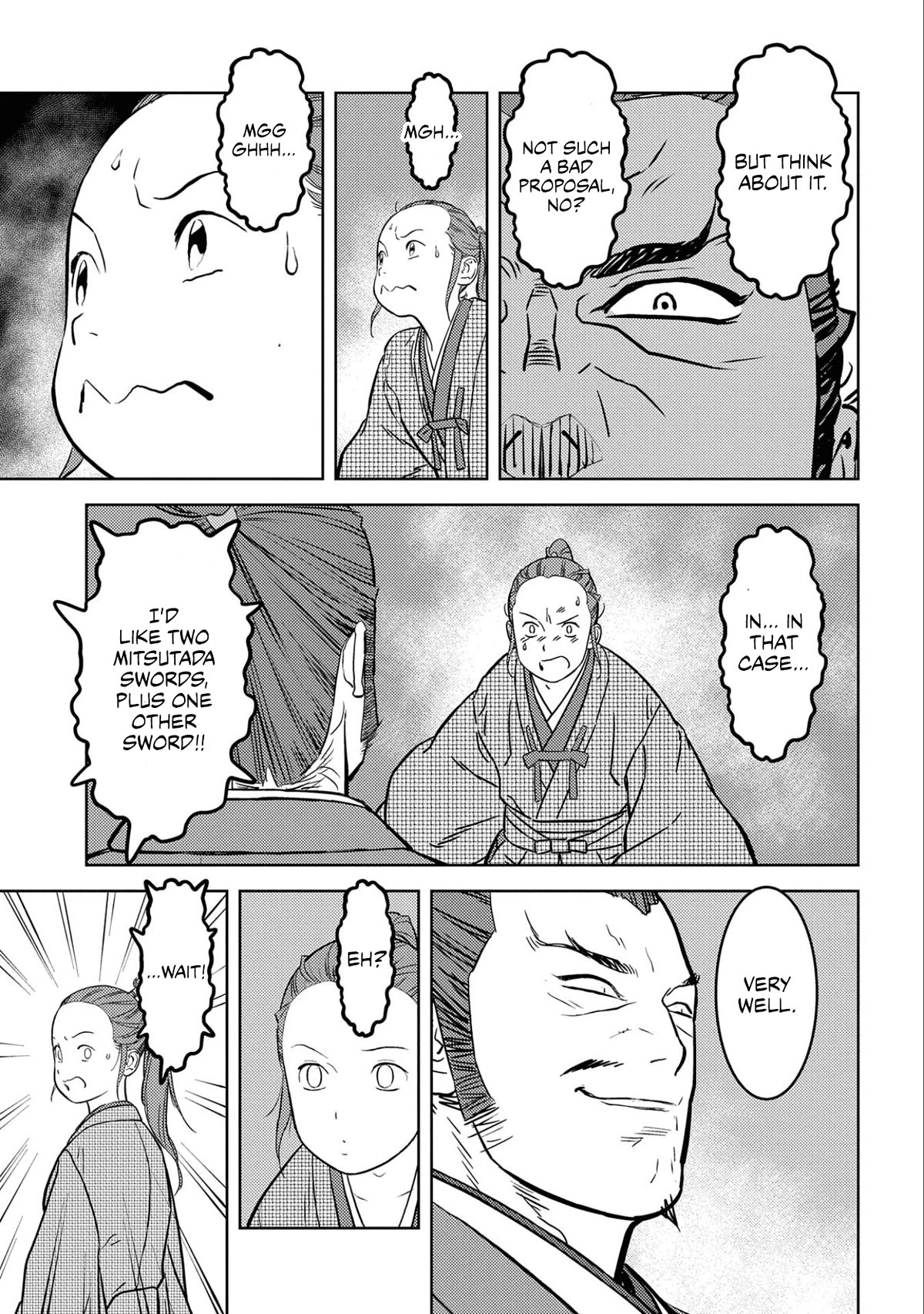 Sengoku Komachi Kurou Tan! Chapter 68 page 25 - Chapter 68: Swords