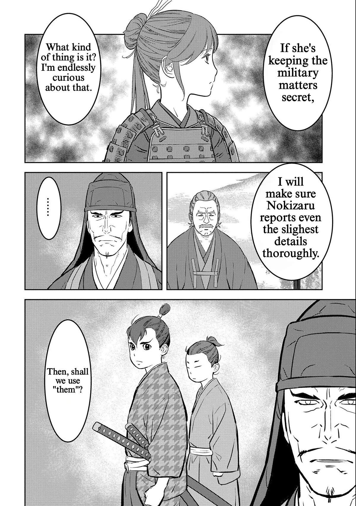 Sengoku Komachi Kurou Tan! Chapter 69 page 10 - Chapter 69: Idle