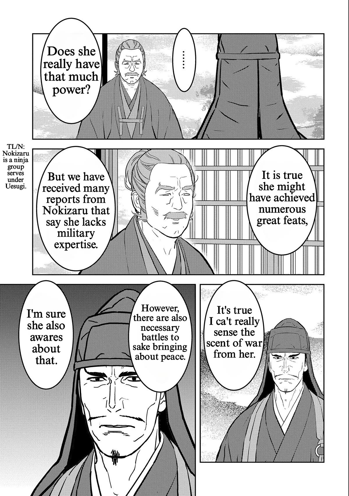 Sengoku Komachi Kurou Tan! Chapter 69 page 9 - Chapter 69: Idle
