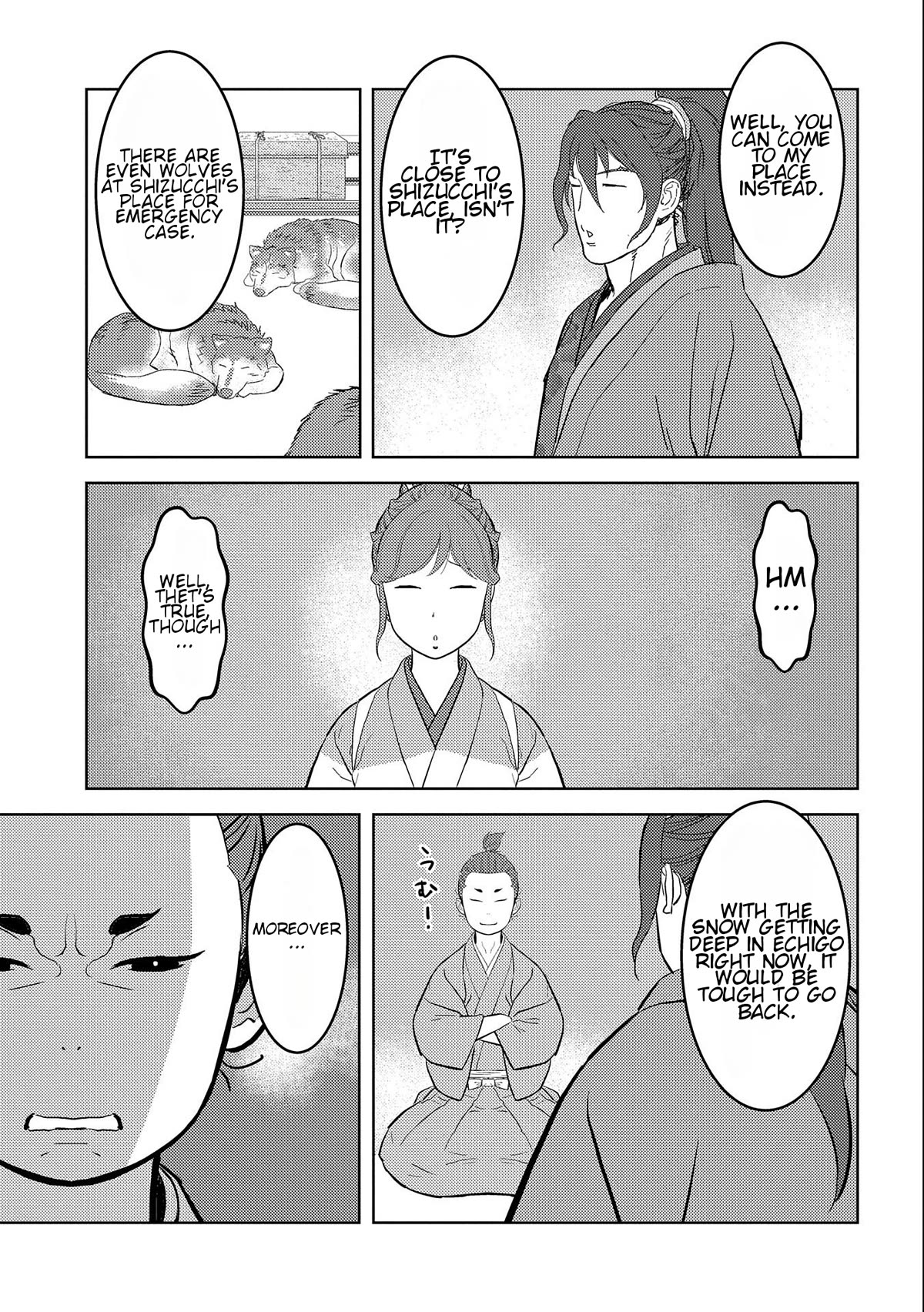 Sengoku Komachi Kurou Tan! Chapter 70 page 21 - Chapter 70: Tradition.