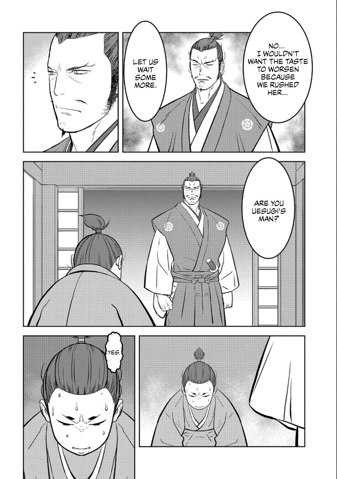 Sengoku Komachi Kurou Tan! Chapter 72 page 11 - Chapter 72: Coercion