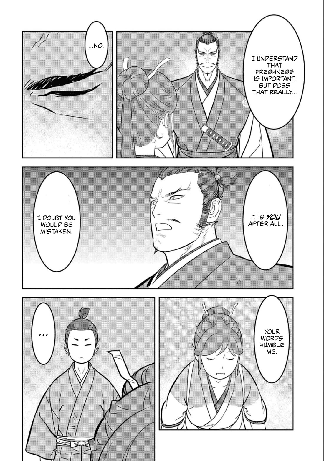 Sengoku Komachi Kurou Tan! Chapter 72 page 25 - Chapter 72: Coercion