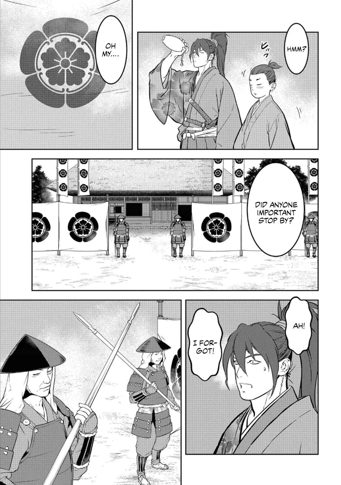Sengoku Komachi Kurou Tan! Chapter 72 page 4 - Chapter 72: Coercion