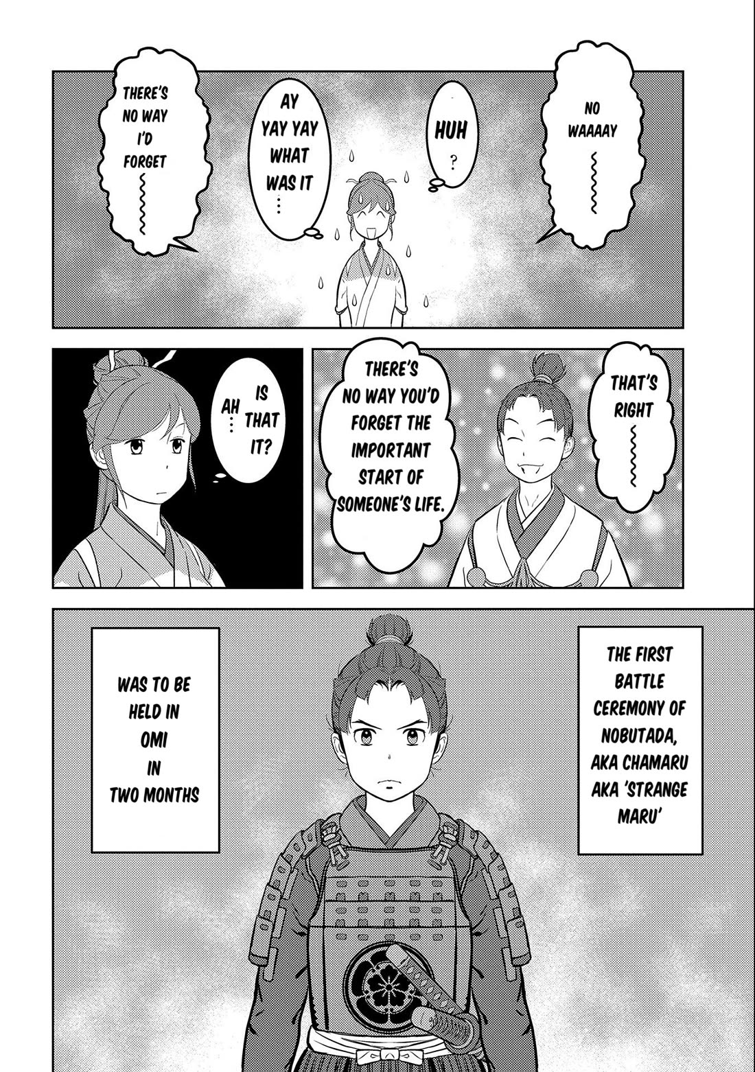 Sengoku Komachi Kurou Tan! Chapter 73 page 7 - Chapter 73: Secret Maneuvers