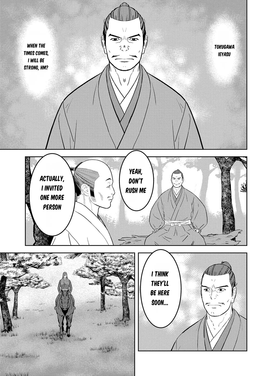 Sengoku Komachi Kurou Tan! Chapter 78 page 16 - Chapter 78: Three-Way Discussion