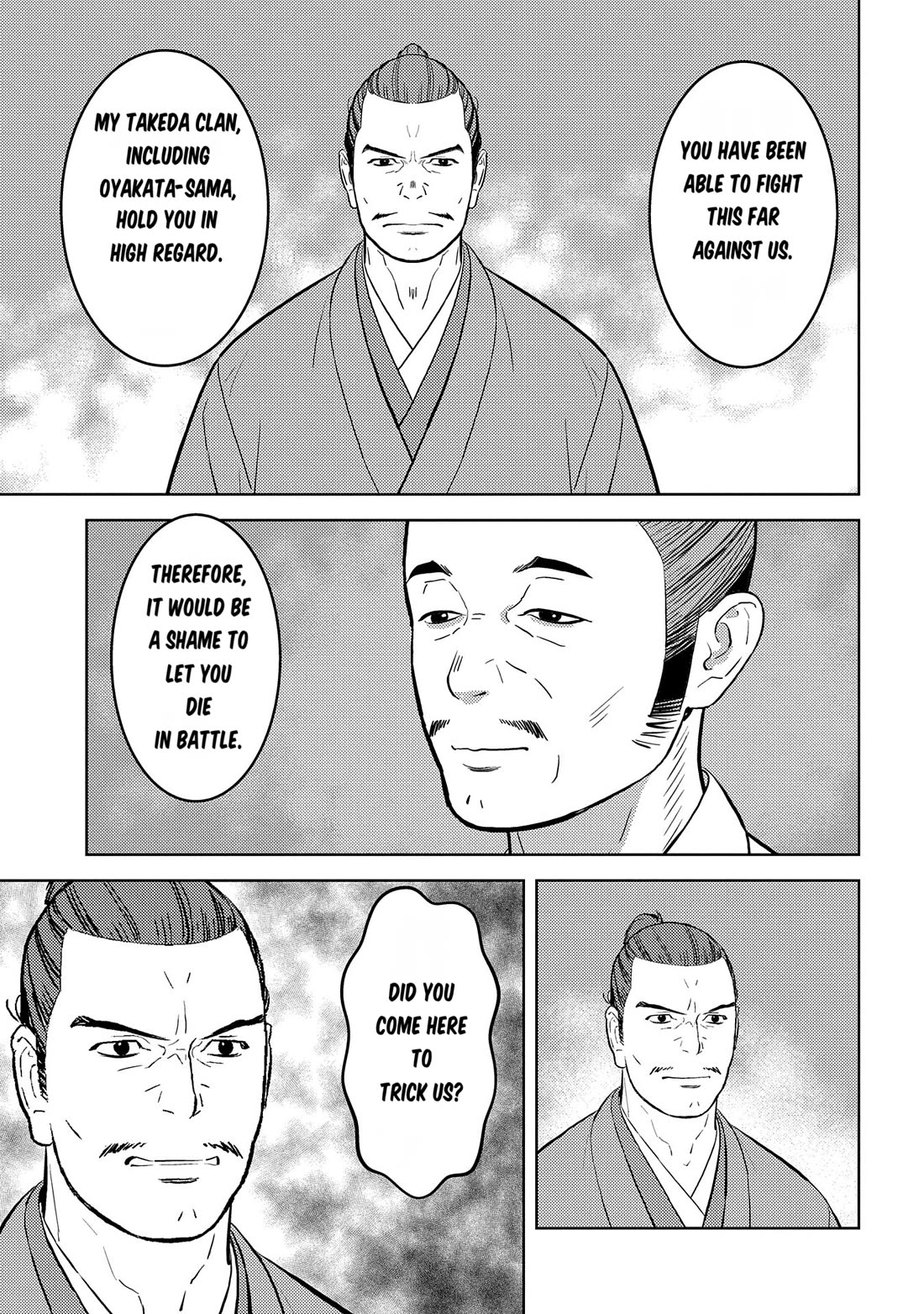 Sengoku Komachi Kurou Tan! Chapter 78 page 20 - Chapter 78: Three-Way Discussion