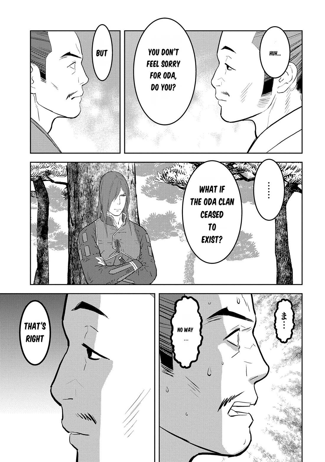 Sengoku Komachi Kurou Tan! Chapter 78 page 22 - Chapter 78: Three-Way Discussion