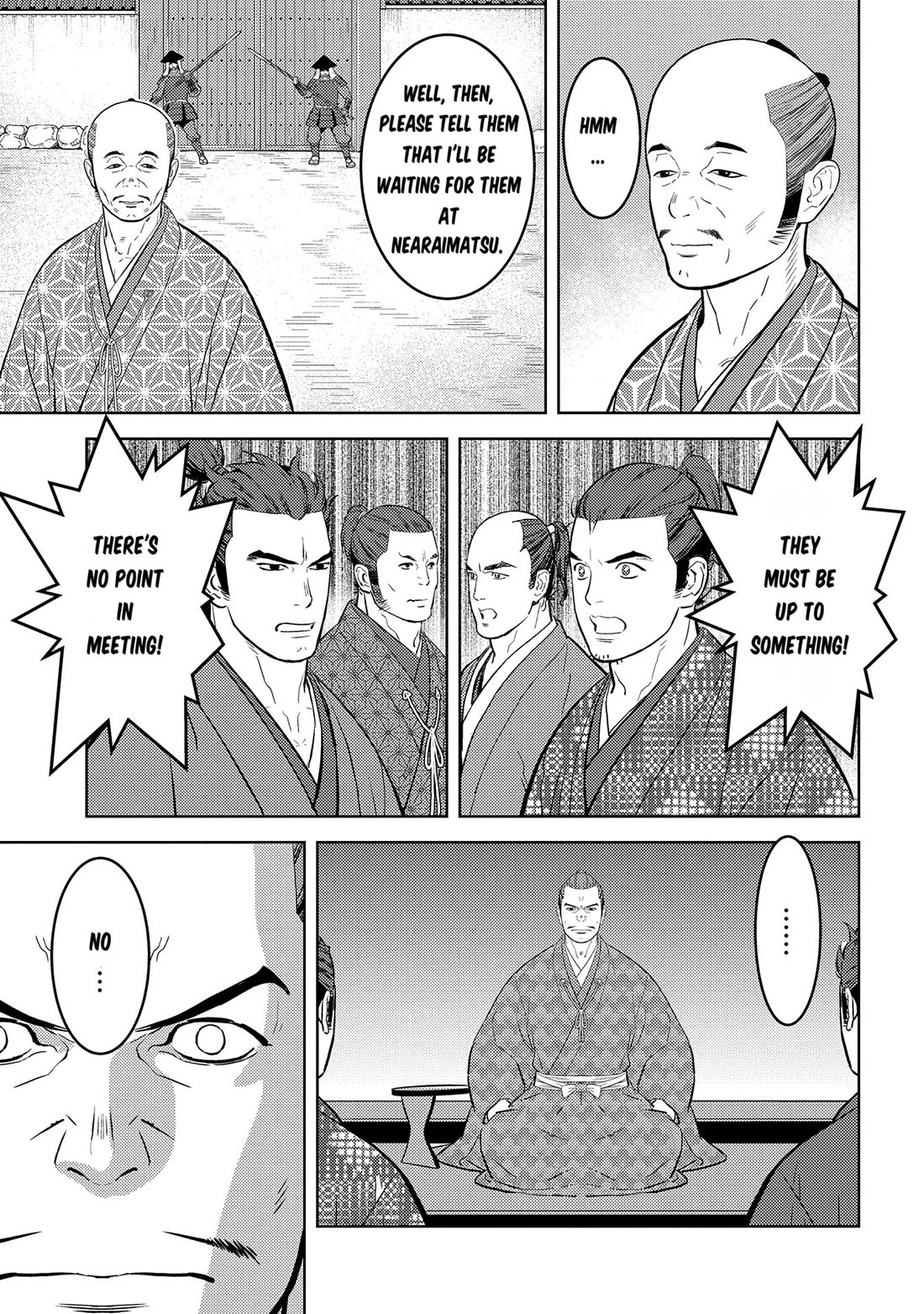 Sengoku Komachi Kurou Tan! Chapter 78 page 8 - Chapter 78: Three-Way Discussion