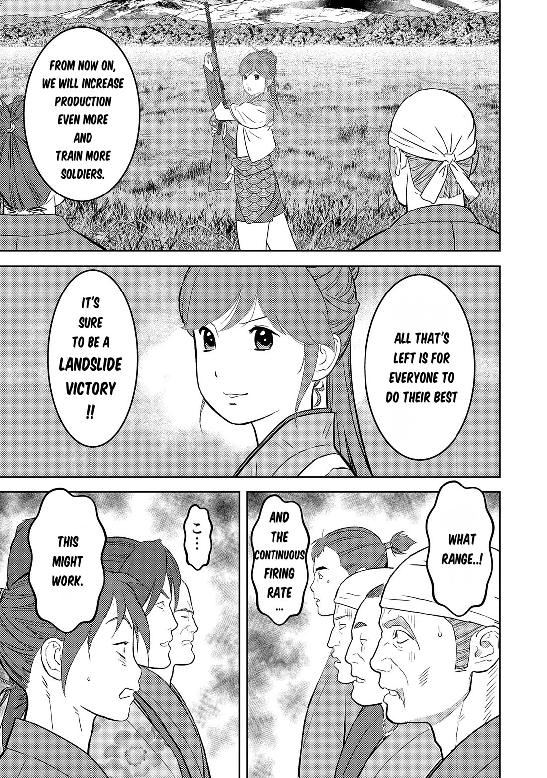Sengoku Komachi Kurou Tan! Chapter 79 page 21 - Chapter 79: Stirring