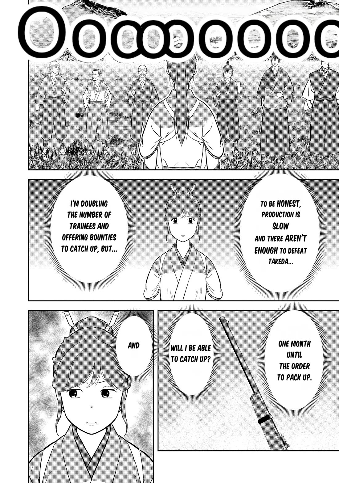 Sengoku Komachi Kurou Tan! Chapter 79 page 22 - Chapter 79: Stirring