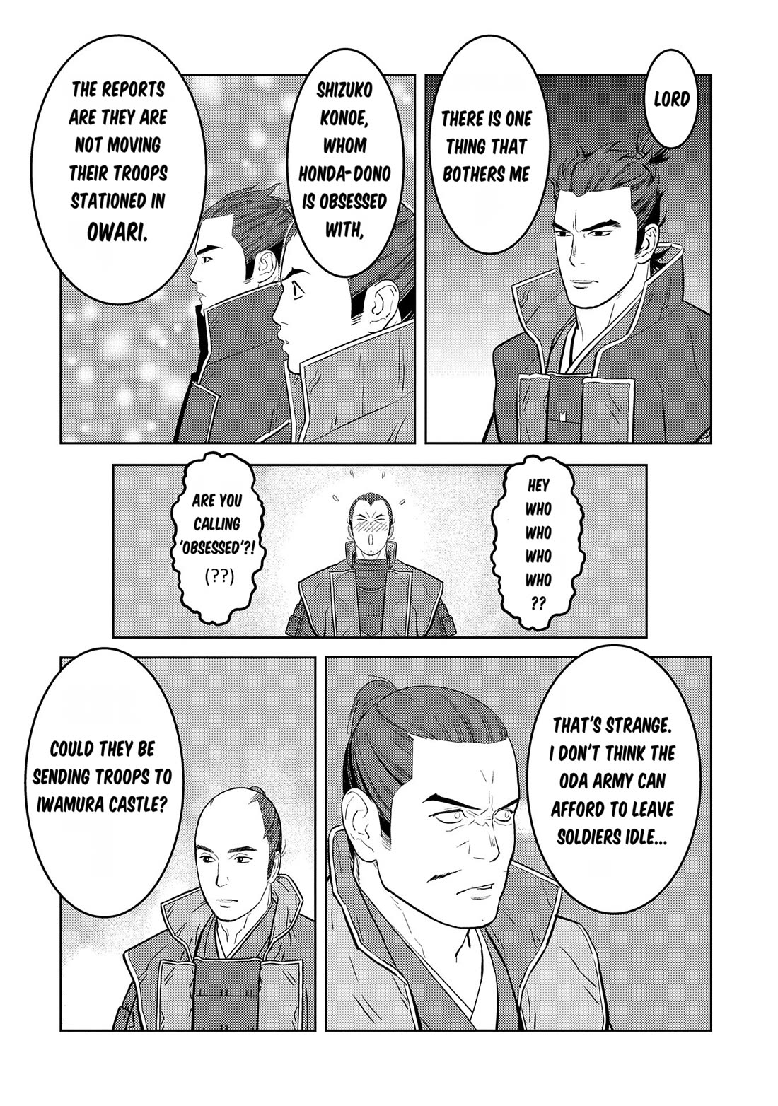 Sengoku Komachi Kurou Tan! Chapter 79 page 27 - Chapter 79: Stirring