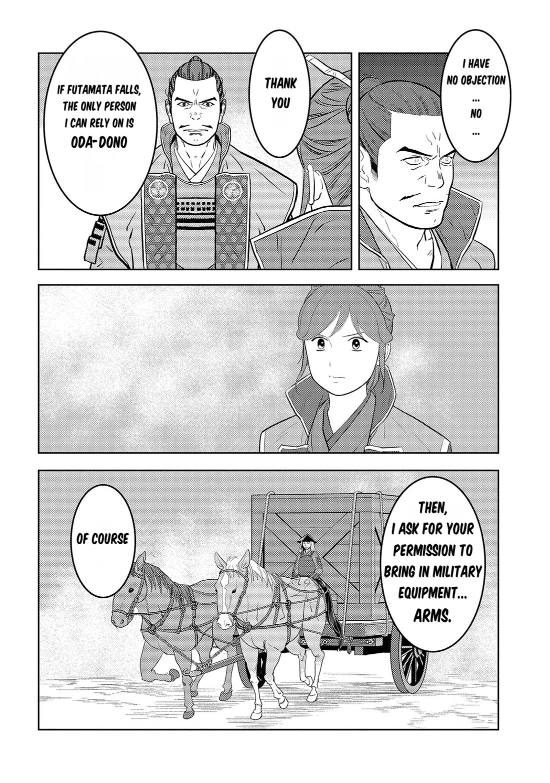 Sengoku Komachi Kurou Tan! Chapter 80 page 19 - Chapter 80: The Eve
