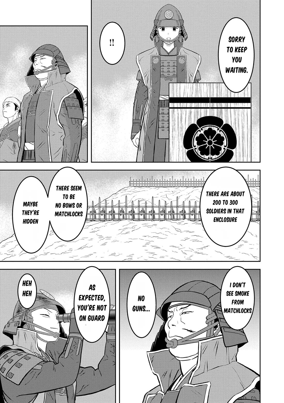 Sengoku Komachi Kurou Tan! Chapter 81 page 14 - Chapter 81: The Siege