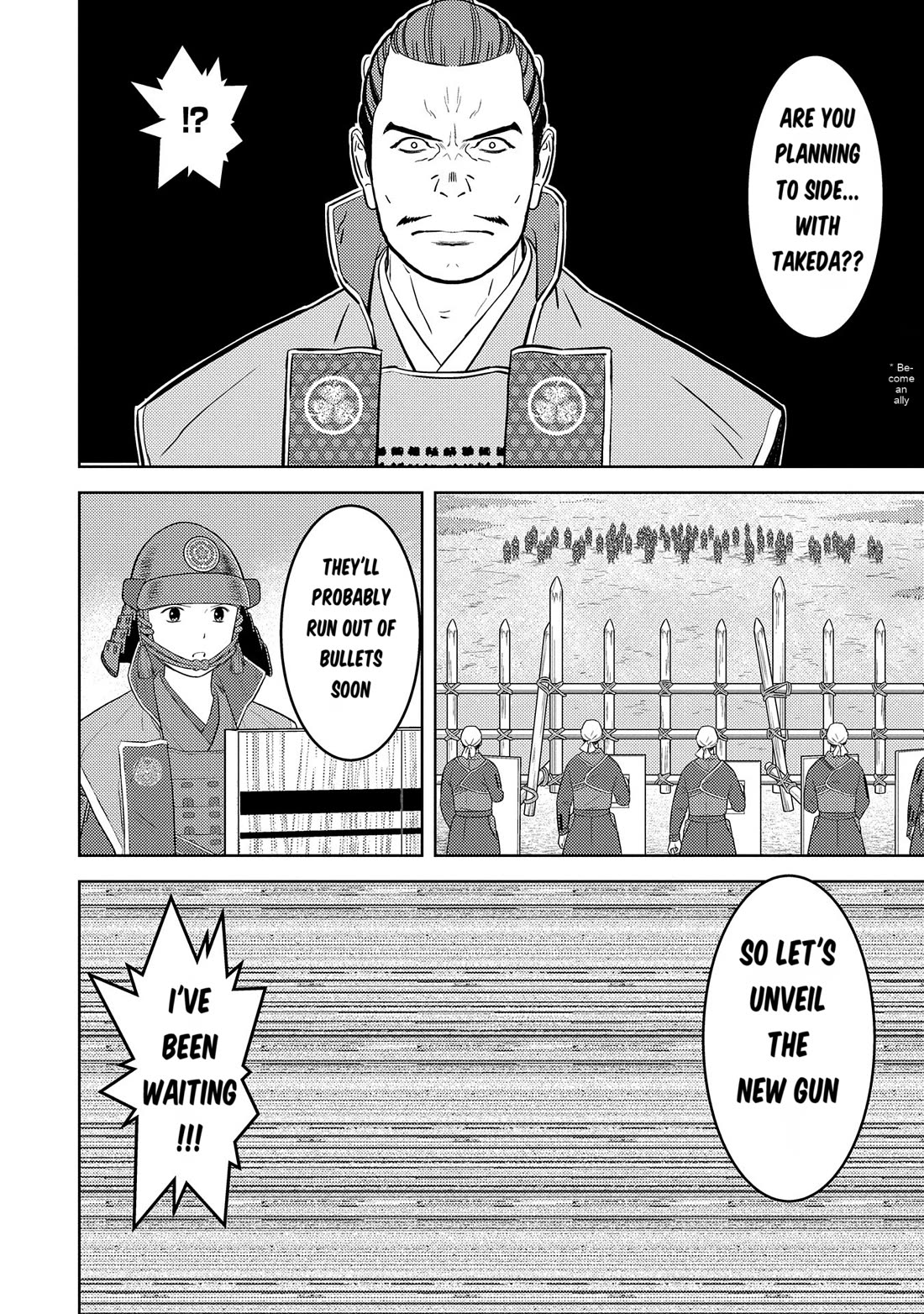 Sengoku Komachi Kurou Tan! Chapter 81 page 21 - Chapter 81: The Siege
