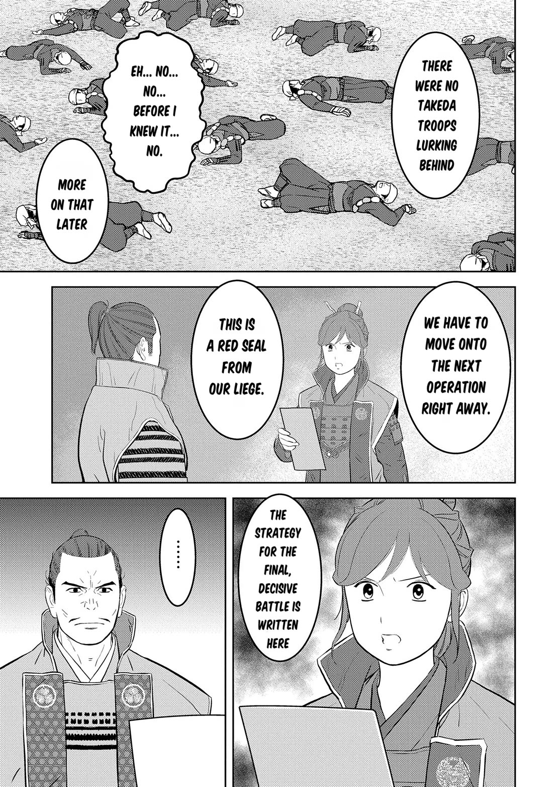 Sengoku Komachi Kurou Tan! Chapter 81 page 28 - Chapter 81: The Siege