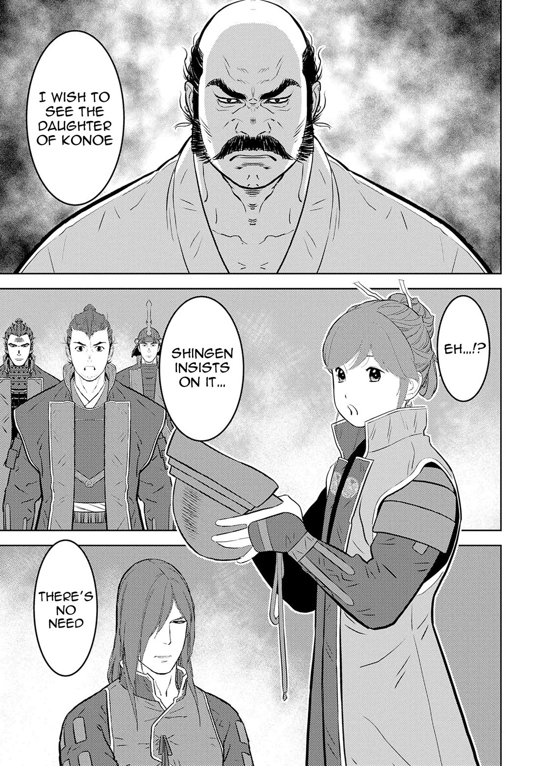 Sengoku Komachi Kurou Tan! Chapter 86 page 21 - Chapter 86: Scattered Flowers