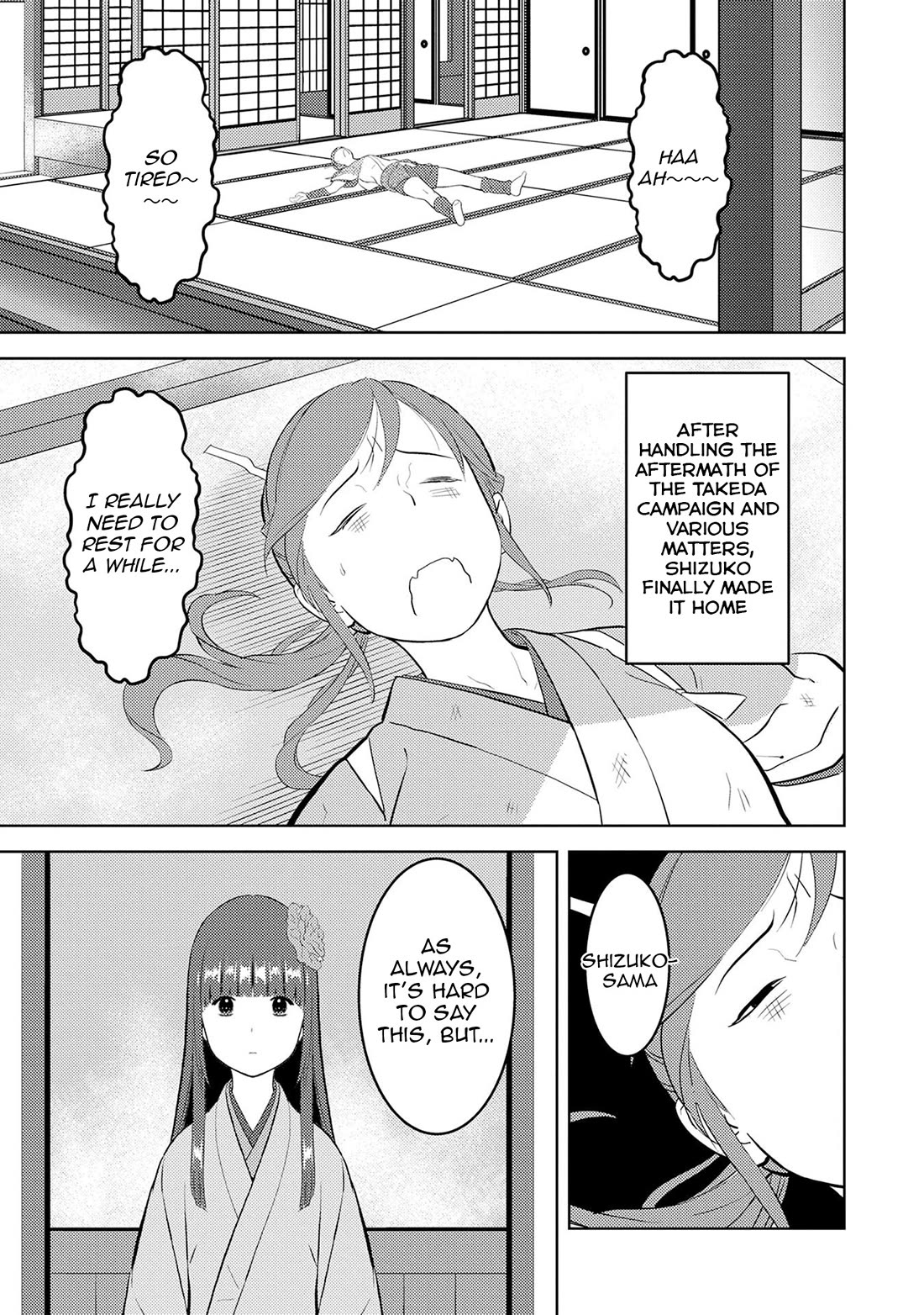 Sengoku Komachi Kurou Tan! Chapter 87 page 26 - Chapter 87: Pursuit