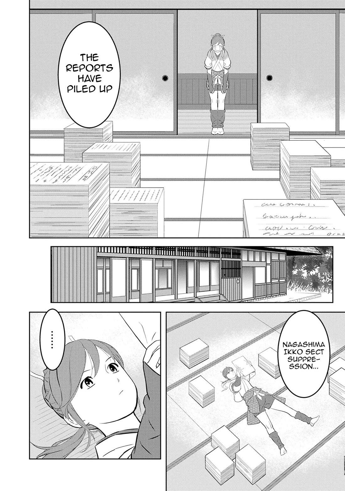 Sengoku Komachi Kurou Tan! Chapter 87 page 27 - Chapter 87: Pursuit