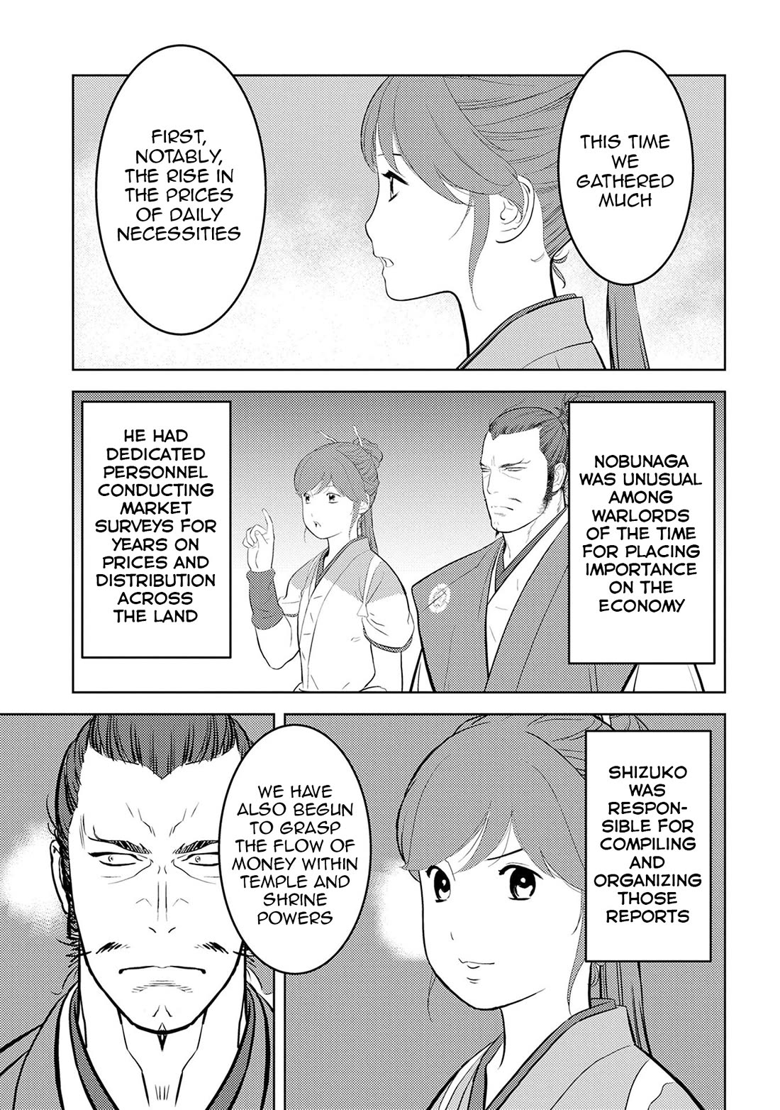 Sengoku Komachi Kurou Tan! Chapter 89 page 16 - Chapter 89: Official Letter