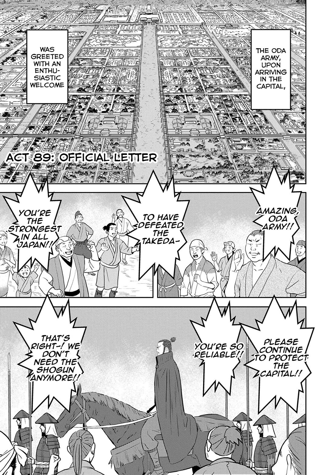 Sengoku Komachi Kurou Tan! Chapter 89 page 2 - Chapter 89: Official Letter