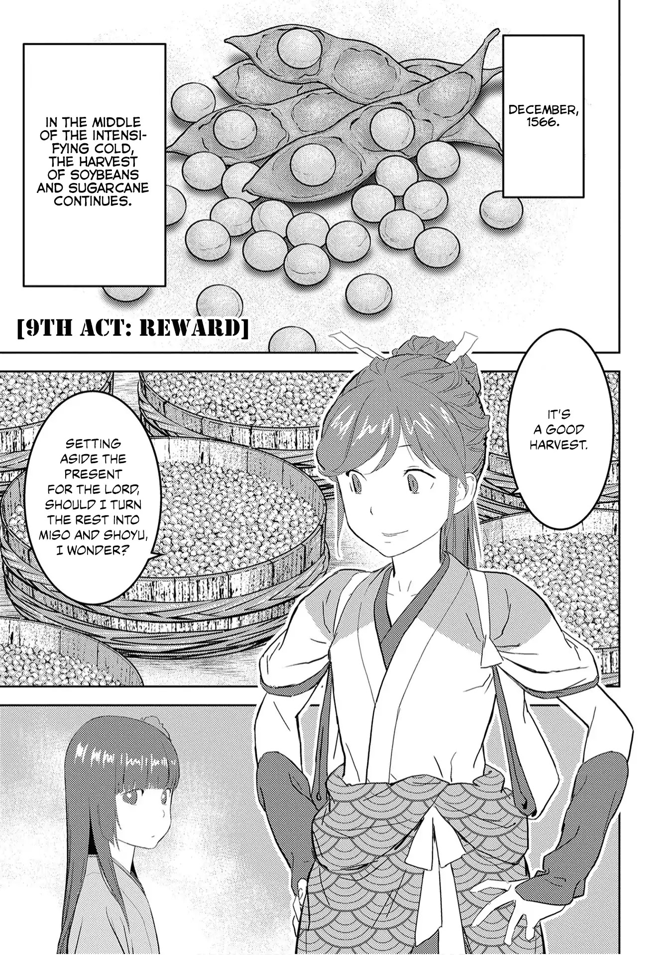 Sengoku Komachi Kurou Tan! Chapter 9 page 2 - Chapter 9: Reward